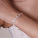 High Polished 925 Sterling Silver Cuban With Circle Design Chain or Bracelet - CH42 SL