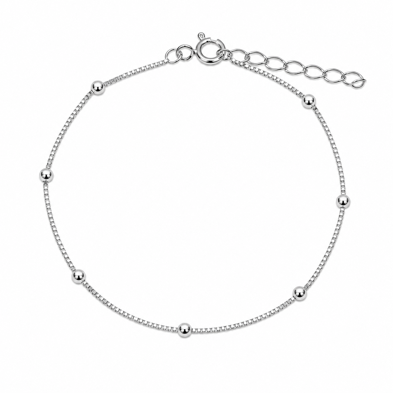 Cadena o pulsera de plata de ley 925 con diseño de eslabones cubanos alargados y corte de diamante