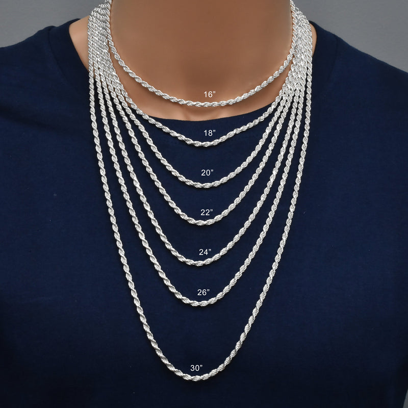 Rope 070 Chain or Bracelet 3.4mm - CH527