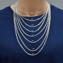 Figaro 080 2.9mm Chain or Bracelet - CH604