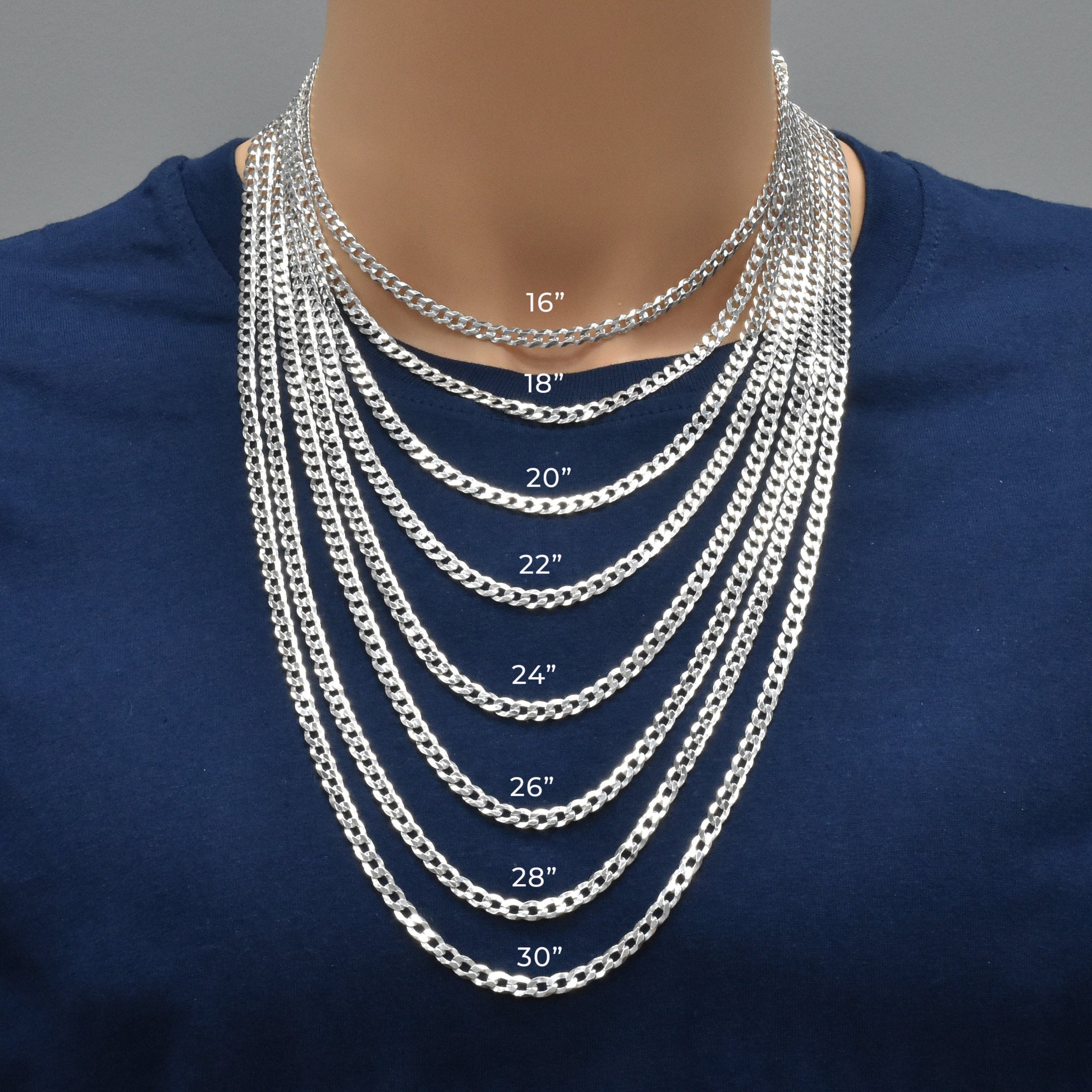Curb 150 Chain 5.2mm - CH618 | Silver Palace Inc.