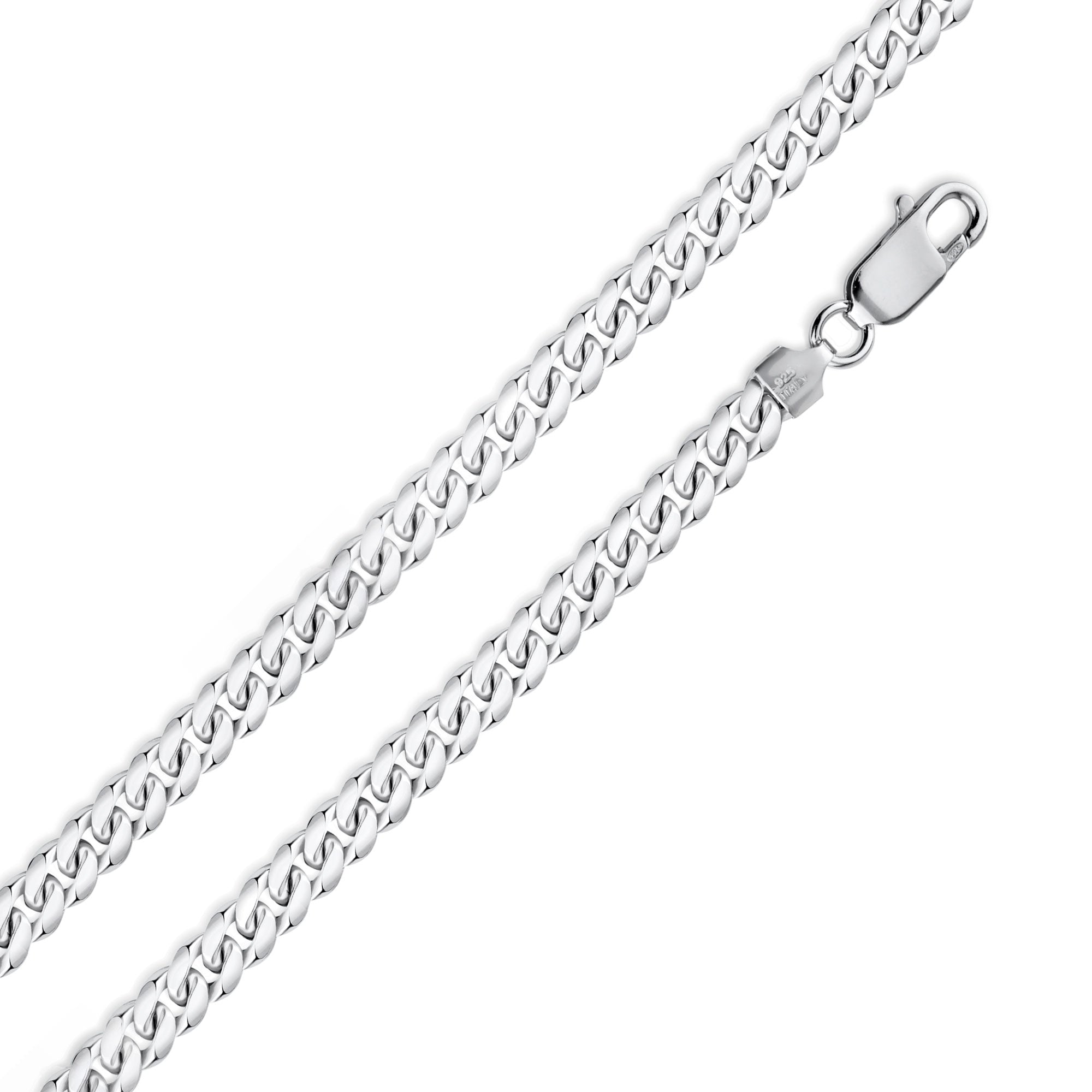 Men's Stainless Steel Miami Cuban Link Chain Necklace – 6-22mm, Hip Hop Style