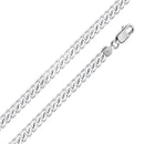 Cadena o pulsera de plata de ley Miami Cuban 250 de 8,8 mm - CH655