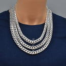 Candado de caja para cadena o pulsera Miami Cuban 350 de 12,8 mm - CH684