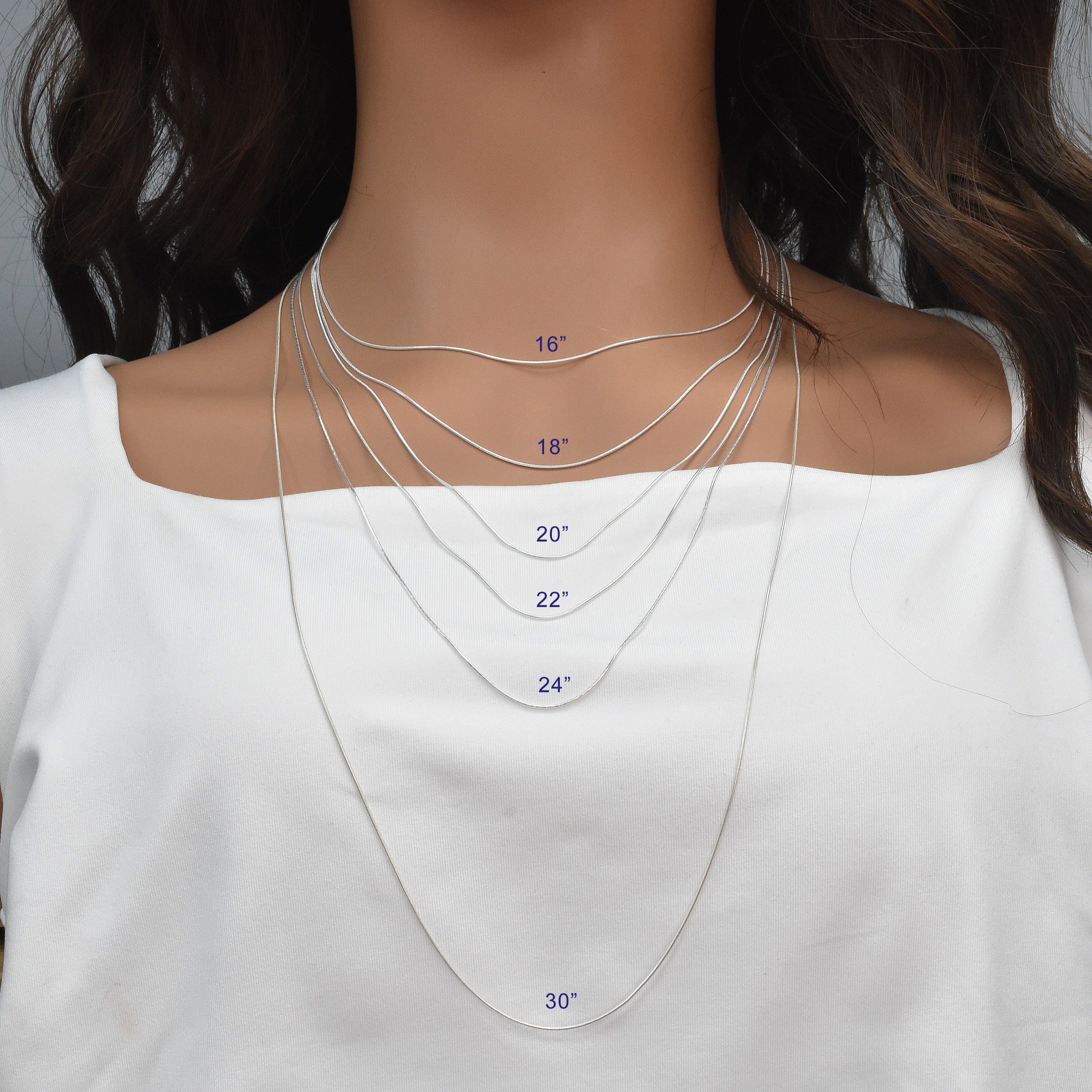 Cadena Serpiente Redonda 015 0.8mm - CH728