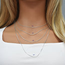 Flat Oval Link Chain 1.4mm (Pk of 6) - CH739