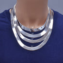 Cadena o pulsera Herring Bone 120 11mm - CH816