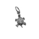 925 Silver Oxidized Turtle Charm - CHARM0028