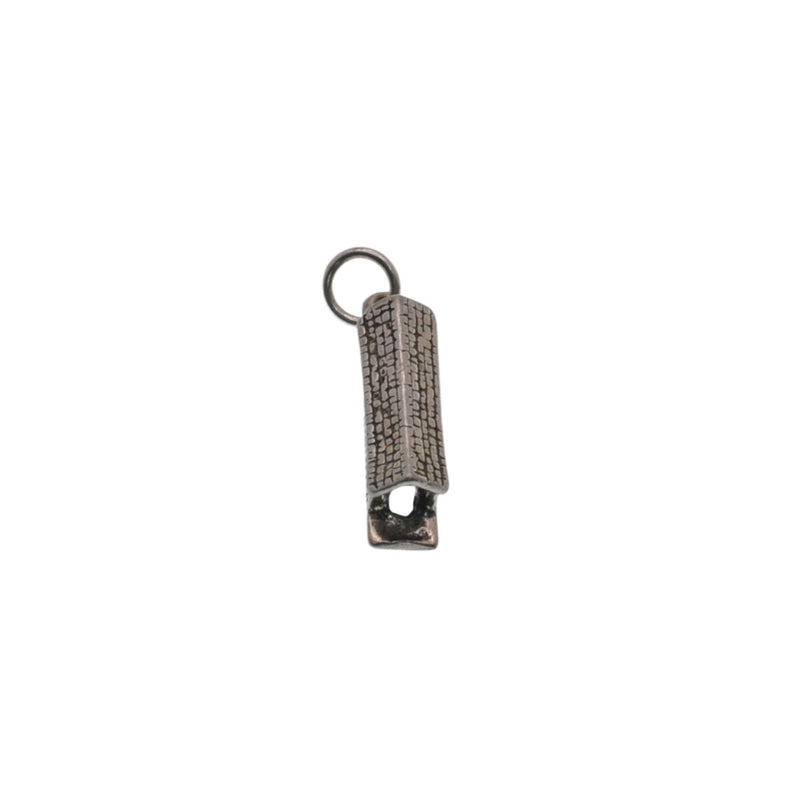 925 Silver Oxidized House Charm - CHARM0044