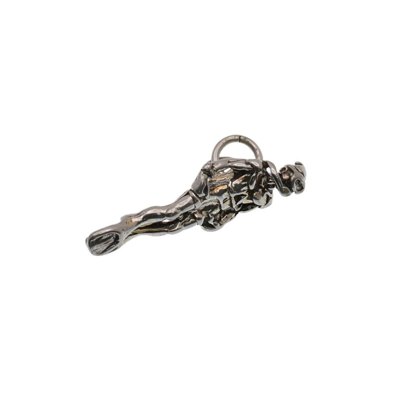 925 Silver Oxidized Scuba Diver Charm- CHARM0053