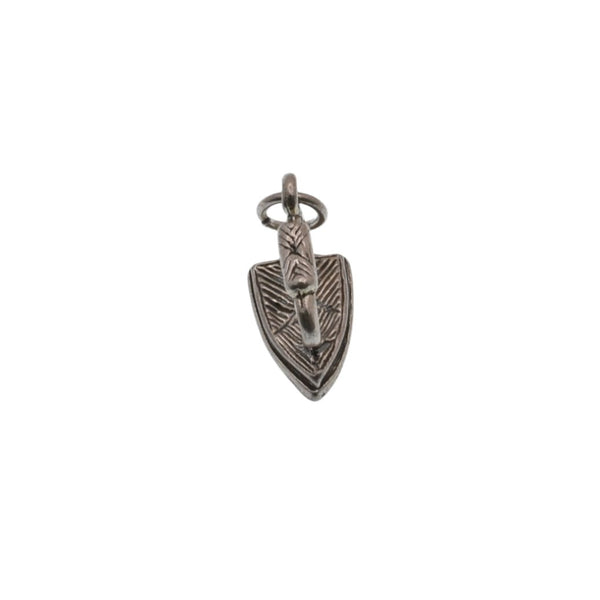 925 Silver Oxidized Iron Charm- CHARM0066