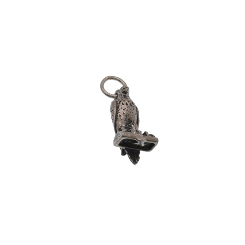 925 Silver Oxidized Eagle Charm- CHARM0089