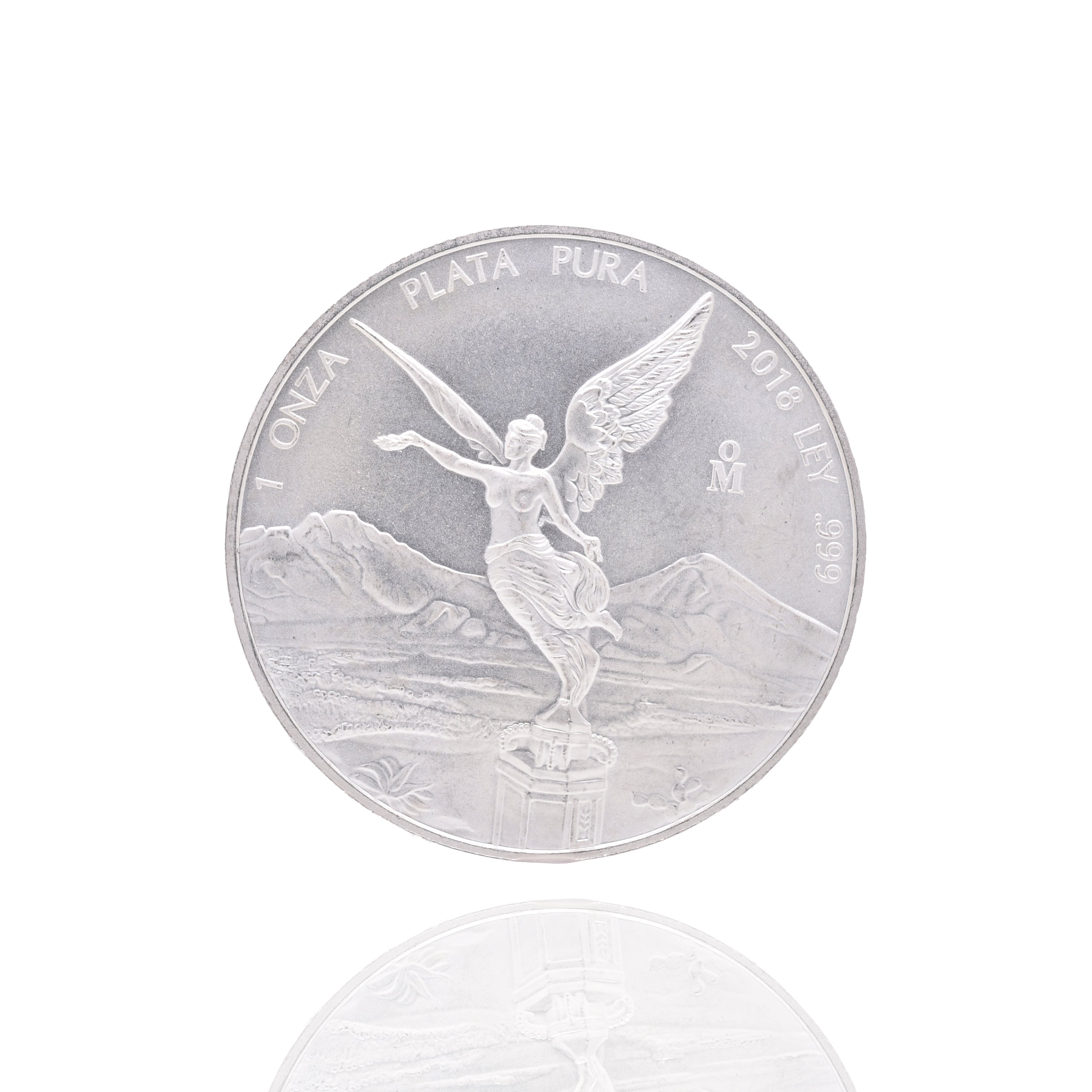 925 silver メキシコ sterling ユニセックス　シルバー 999 Sterling Silver 1oz Mexican Libertad Coin - COIN001