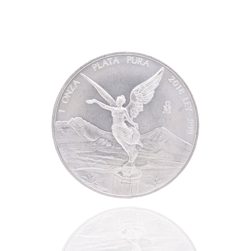 Moneda Libertad Mexicana de Plata Esterlina 925 de 1 oz - COIN001