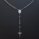 Rosario Plata 925 Alto Pulido 6mm - RJP00008