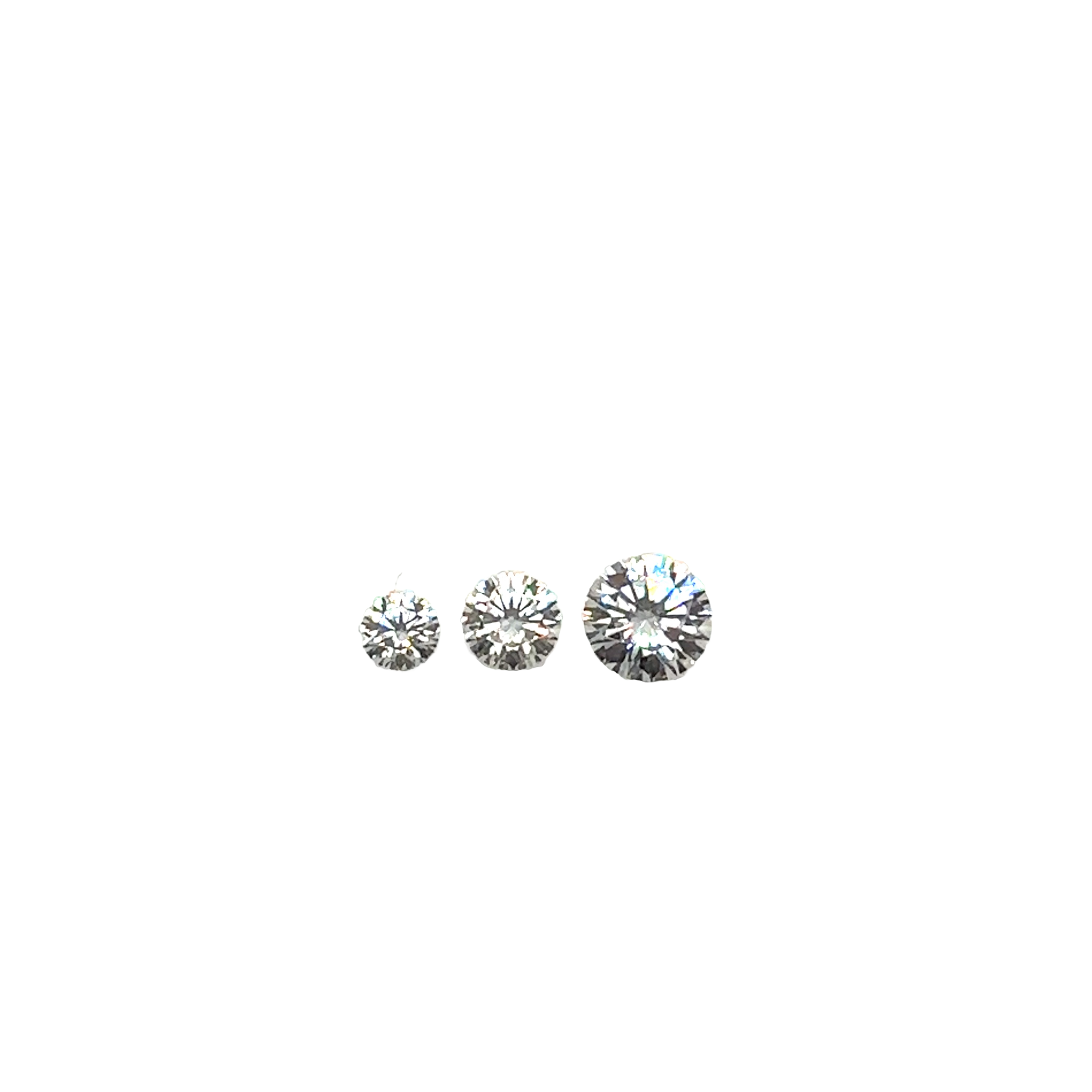 Loose Round Moissanite Stone - MOISSANITE