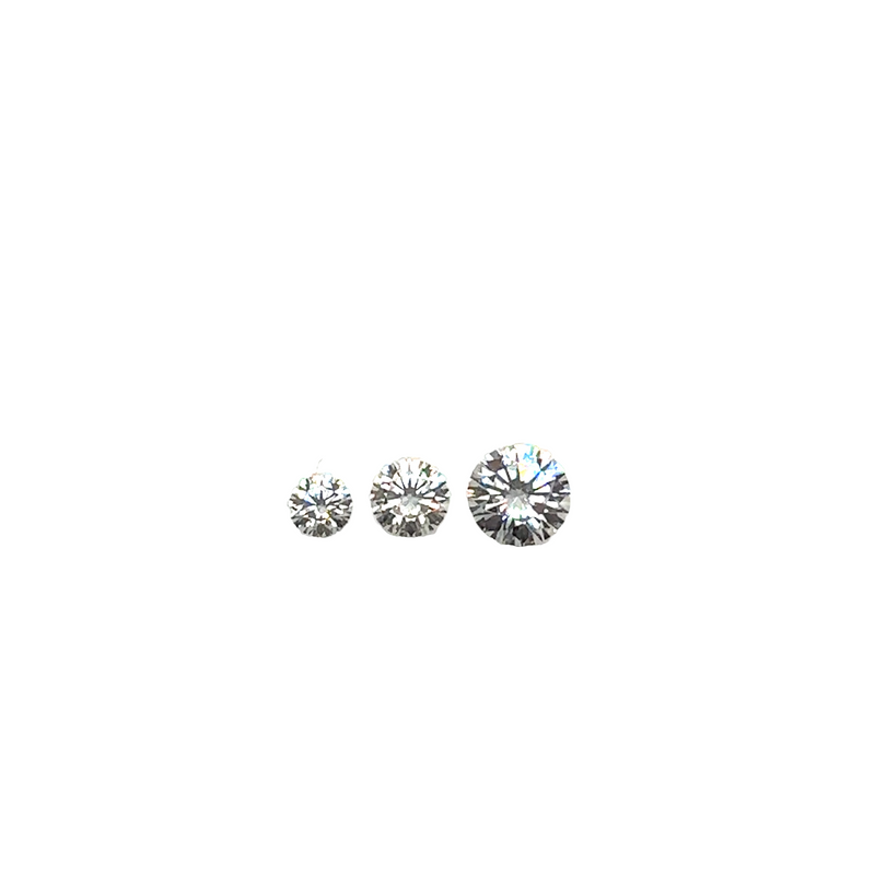 Loose Round Moissanite Stone - MOISSANITE