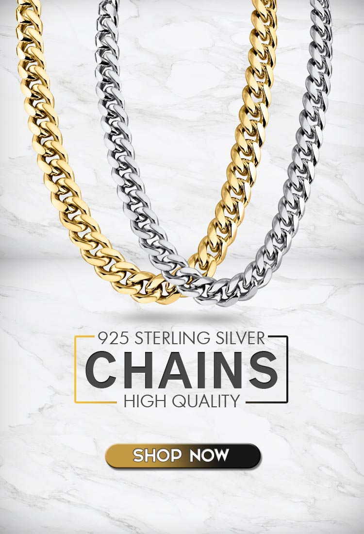 925 Silver Jewelry  Wholesale Sterling Silver Chains At Factory Prices