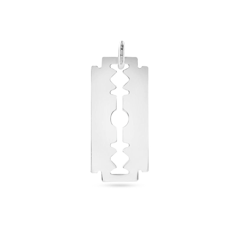 High Polished Razor Blade Pendant - ARP00060 | Silver Palace Inc.