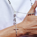 Rosario Plata 925 Alto Pulido 6mm - RJP00008