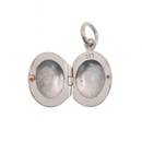 925 Sterling Silver High Polished Oval Locket- SPP00062