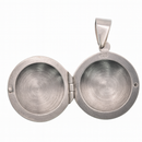 925 Sterling Silver High Polished Round Locket- SPP00064