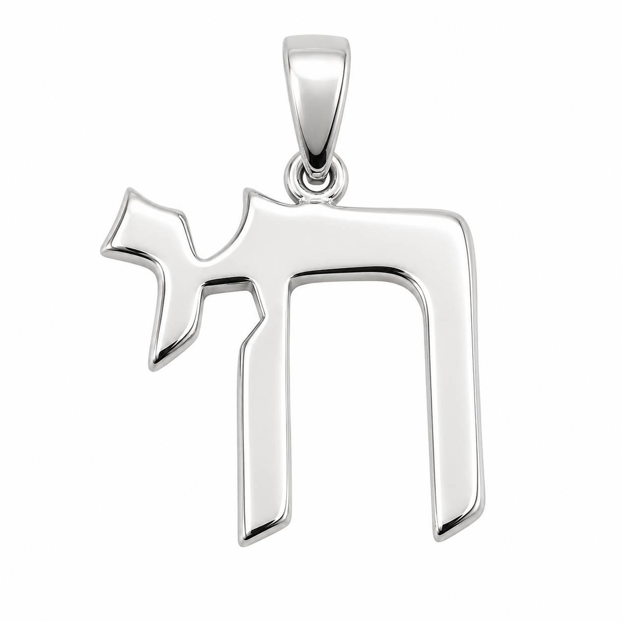 925 Silver Hebrew Chai Pendant- SPP00095