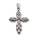 Colgante 2T con múltiples corazones abiertos y acabado mate en plata de ley - SSP00014