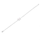 Pulsera de plata de ley 925 rodiada con eslabones cubanos de 10,6 mm - GMB00145