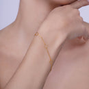 Pulsera de plata de ley 925 rodiada con eslabones cubanos de 10,6 mm - GMB00145