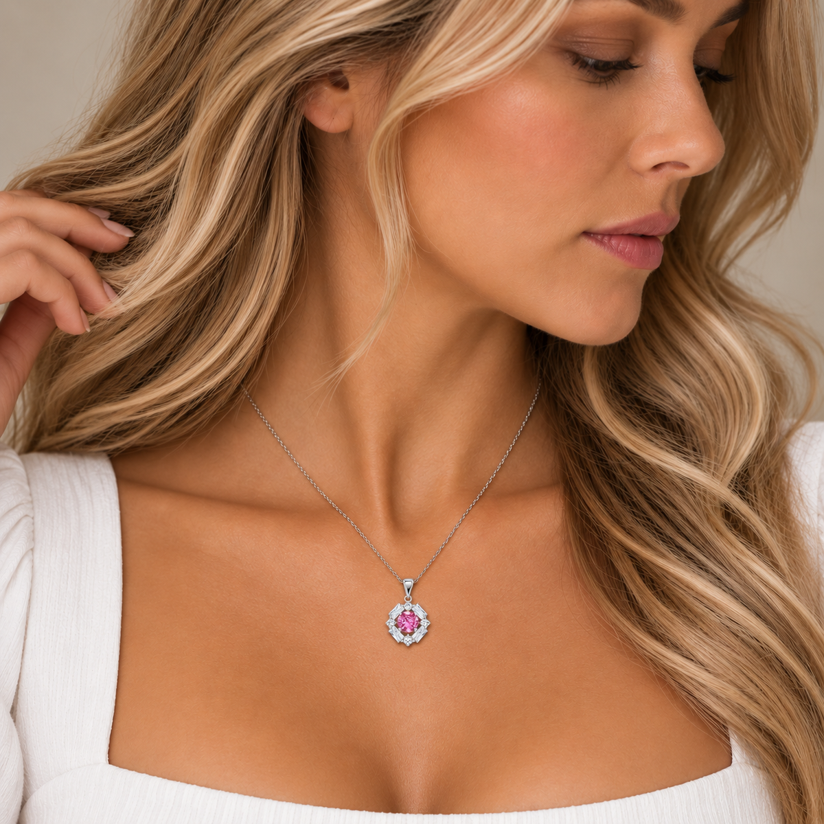 #Birthstone_October - Pink Tourmaline