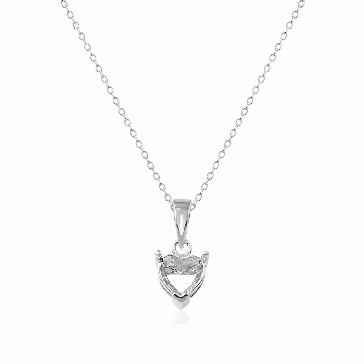#Stone Setting_1 Stone #Plating_Rhodium