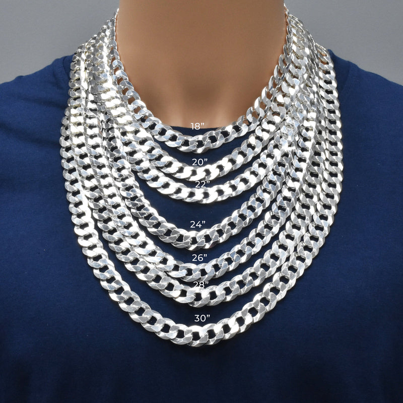 Curb 280 Chain or Bracelet 10mm - CH621A