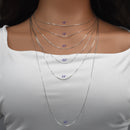 Cadena Serpiente 015 De 8 Caras 0.7mm - CH722