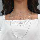 Cadena Serpiente 040 De 8 Caras 1.3mm - CH726