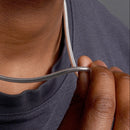 Cadena Hueca Serpiente Redonda 400 4mm - CH745