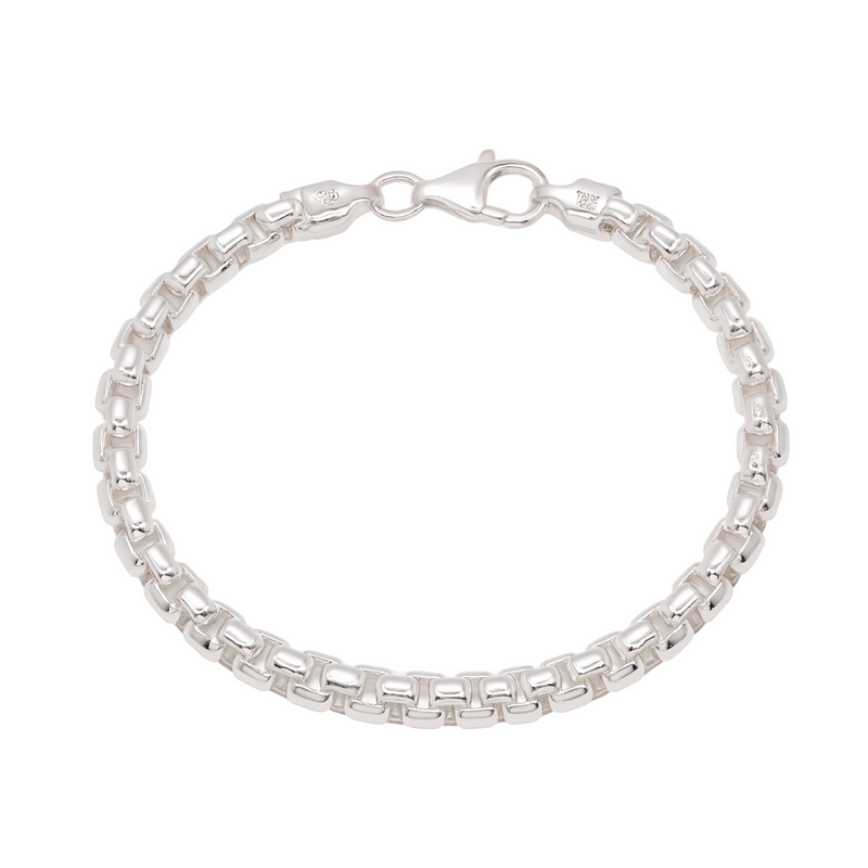 Half Round Wire Box 500 5.7mm Bracelet - CH836