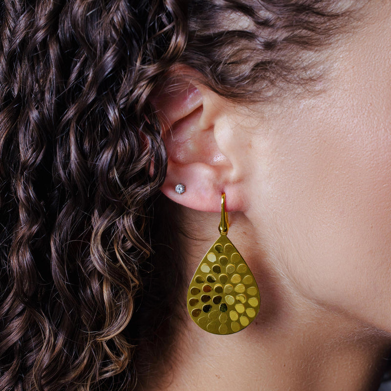 925 Sterling Silver Pear Shaped Italian Earring - ECE00013 | ECE00016