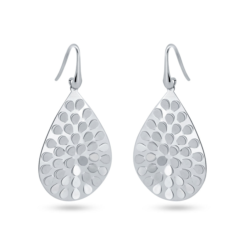 925 Sterling Silver Pear Shaped Italian Earring - ECE00013 | ECE00016