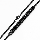 Plated Stainless Steel 2.5 MM Cuban Link Chain Necklace - SSC038