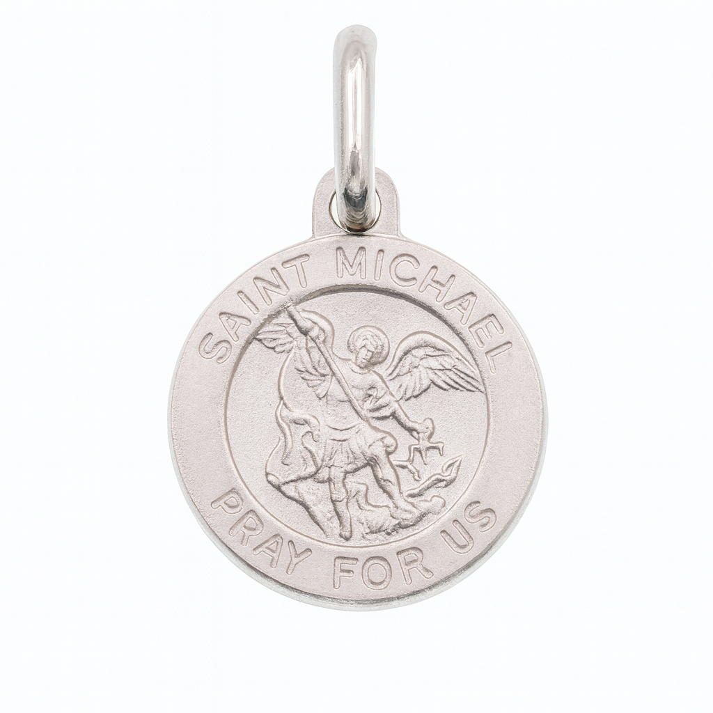 Colgante de medallón de filigrana octogonal de plata de ley 925 pulida - SPP00066