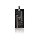 Black & Rhodium Plated Stainless Steel Our Father Prayer Pendant - SSP00211