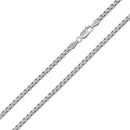 Silver 925 Rhodium Plated Box 060 Chain 2.7mm - CH407 RH | Silver Palace Inc.