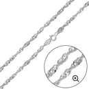 Singapore 040 Chain 2.4mm - CH518 | Silver Palace Inc.
