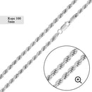 Rope 100 Chain 5mm - CH529 | Silver Palace Inc.