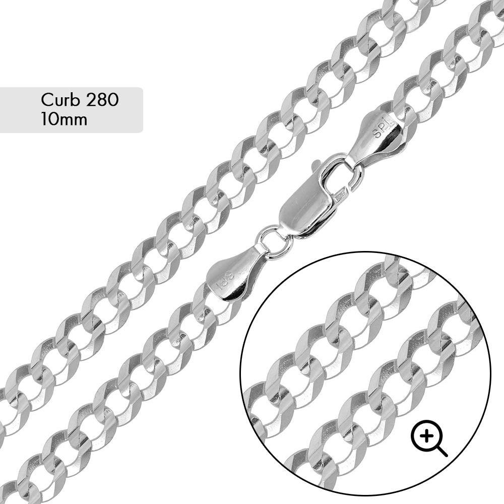 Cadena o Pulsera Curb 280 10mm - CH621A