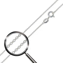 925 Sterling Silver Diamond Cut Forzatina Link 020 Chain 1.08mm (Pk of 6) - CH660