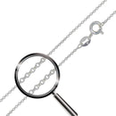 925 Sterling Silver Diamond Cut Forzatina Link 025 Chain 1.4mm (Pk of 6) - CH660B