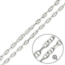 Silver 925 Cross Marina Chain 6mm - CH656 SL | Silver Palace Inc.
