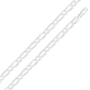 Figaro 150 Chain 1+1 5.7mm - CH664 | Silver Palace Inc.